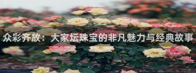 开丰娱乐予 7O935：众彩齐放：大家坛珠宝的非凡魅力与经典故事