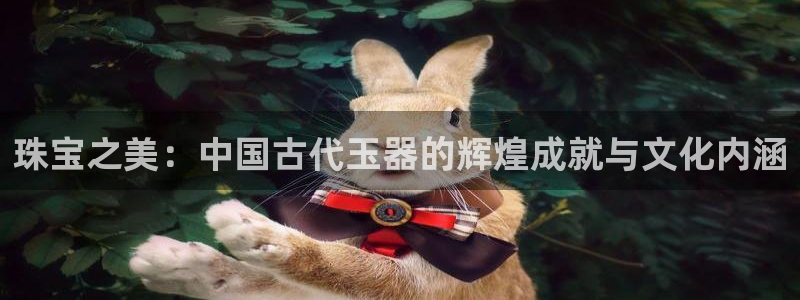 开丰娱乐地址：珠宝之美：中国古代玉器的辉煌成就与文化内涵