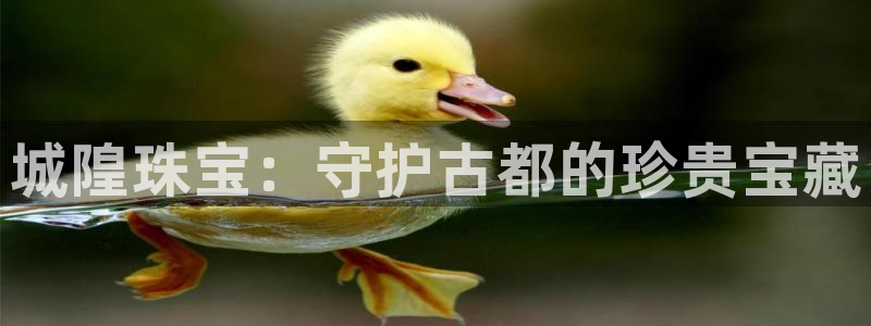 开丰娱乐开户：城隍珠宝：守护古都的珍贵宝藏
