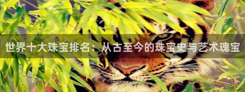 开丰娱乐平台地址在哪里：世界十大珠宝排名：从古至今的珠宝史与艺术瑰宝
