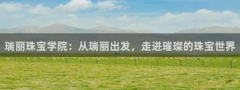 开丰娱乐登陆：瑞丽珠宝学院：从瑞丽出发，走进璀璨的珠宝世界
