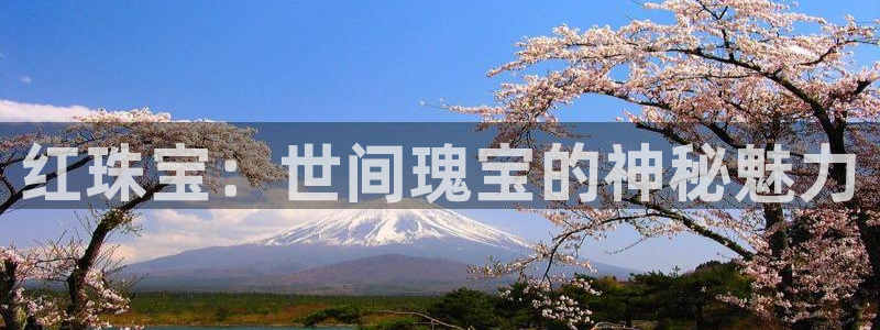 开丰娱乐平台地址查询：红珠宝：世间瑰宝的神秘魅力