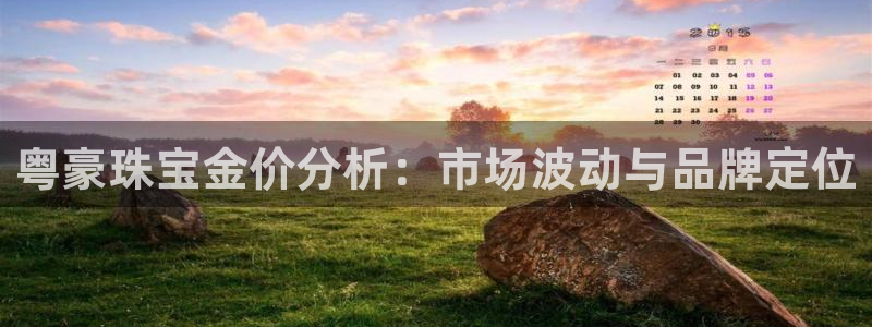 开丰娱乐平台提现失败：粤豪珠宝金价分析：市场波动与品牌定位