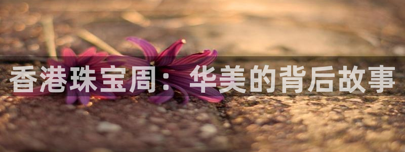 开丰娱乐日：香港珠宝周：华美的背后故事