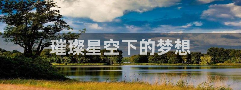 开丰娱乐平台官网登录：璀璨星空下的梦想