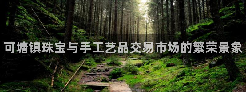 开丰娱乐登陆地址：可塘镇珠宝与手工艺品交易市场的繁荣景象