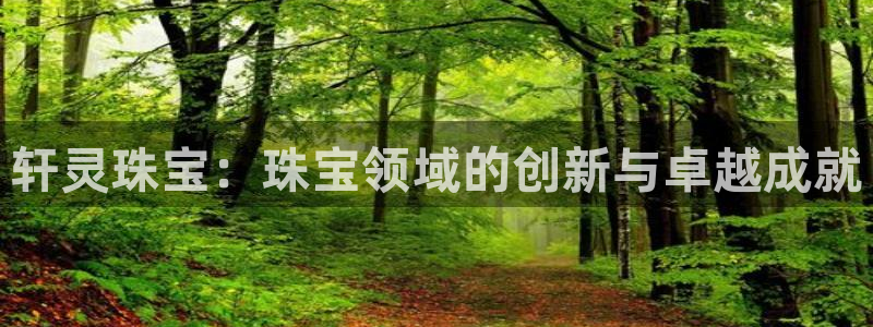 开丰娱乐登录平台：轩灵珠宝：珠宝领域的创新与卓越成就