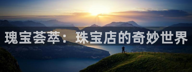 开丰娱乐平台登录网址：瑰宝荟萃：珠宝店的奇妙世界